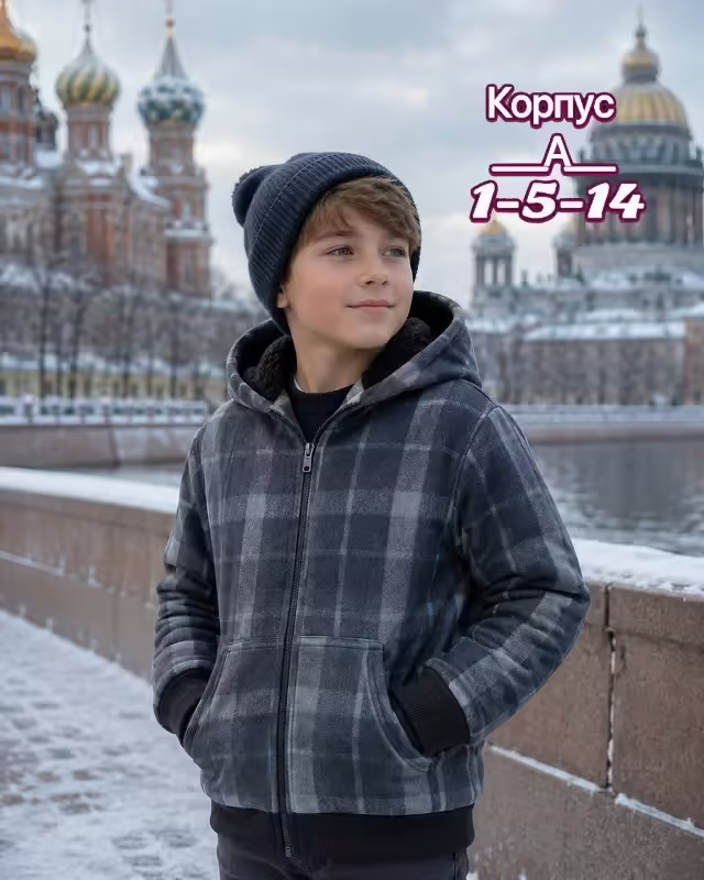 Детские рубашки с мехом