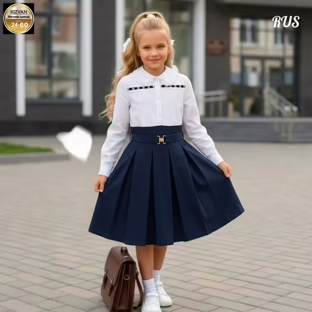 Школьные детские сарафаны. фото 3