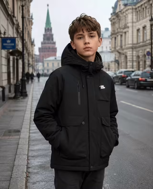 Осенние детские куртки 150 гр 2026. фото 2