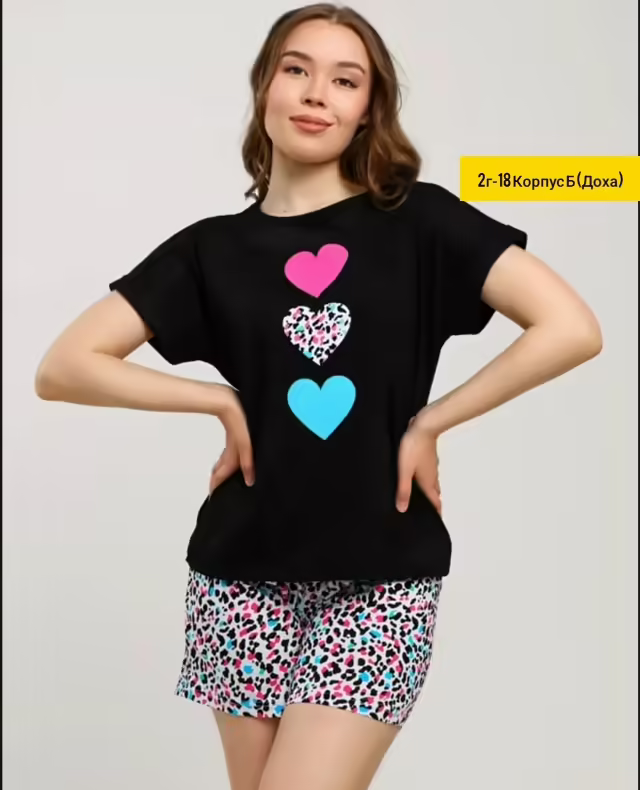 Хлопковые женские пижамы