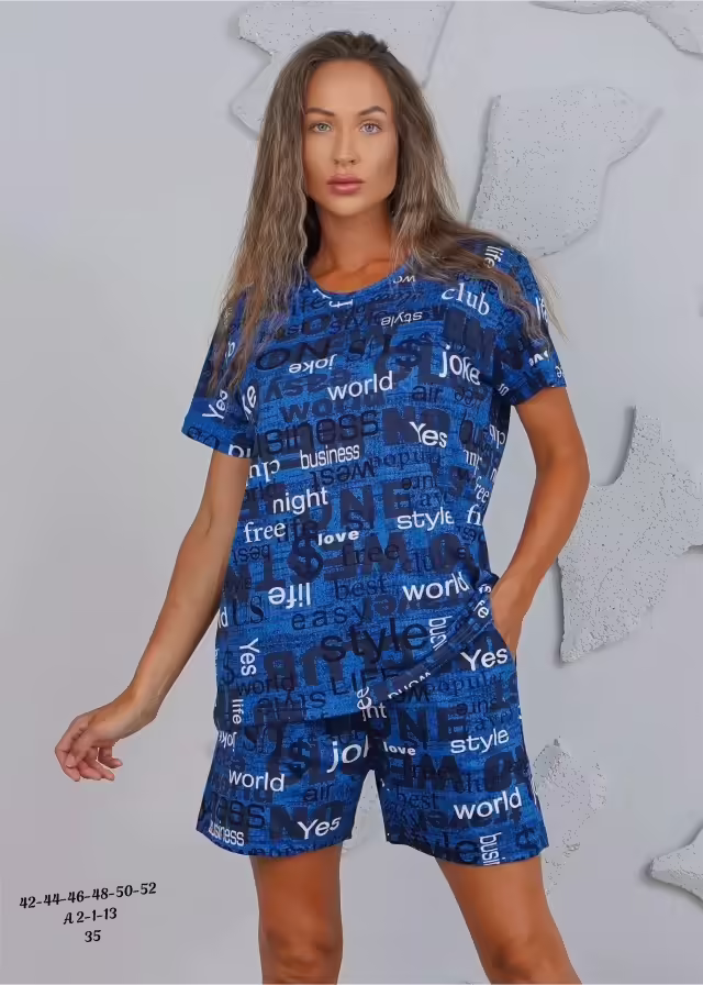 Женские пижамы с шортами
