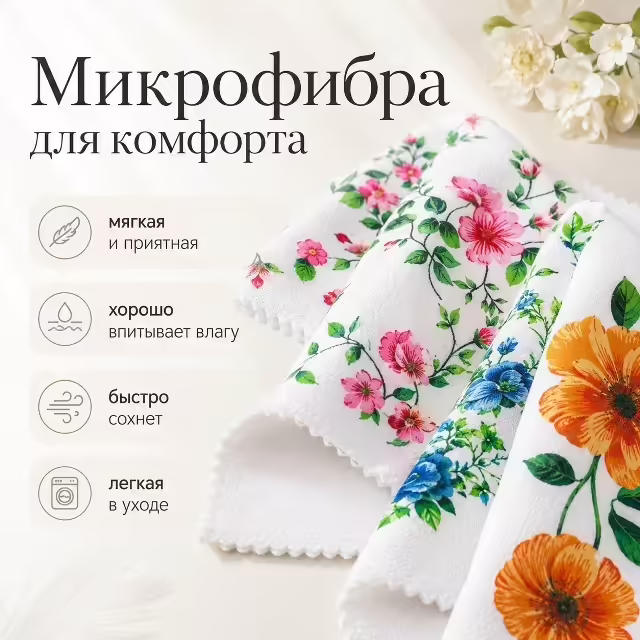 Кухонные полотенца из микрофибры. фото 3