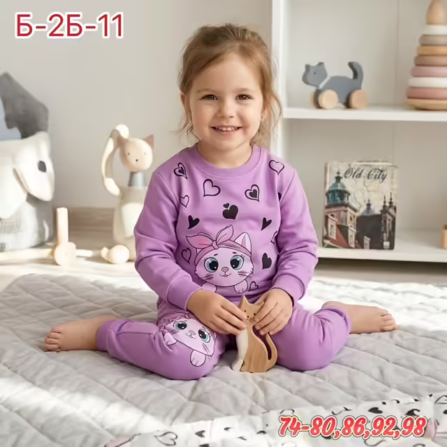 Хлопковые детские костюмы. фото 3
