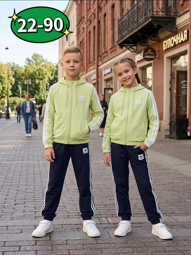 Хлопковые детские костюмы. фото 2