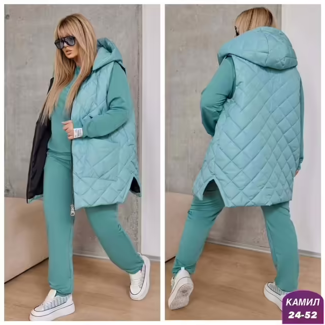 Женские костюмы тройки великаны