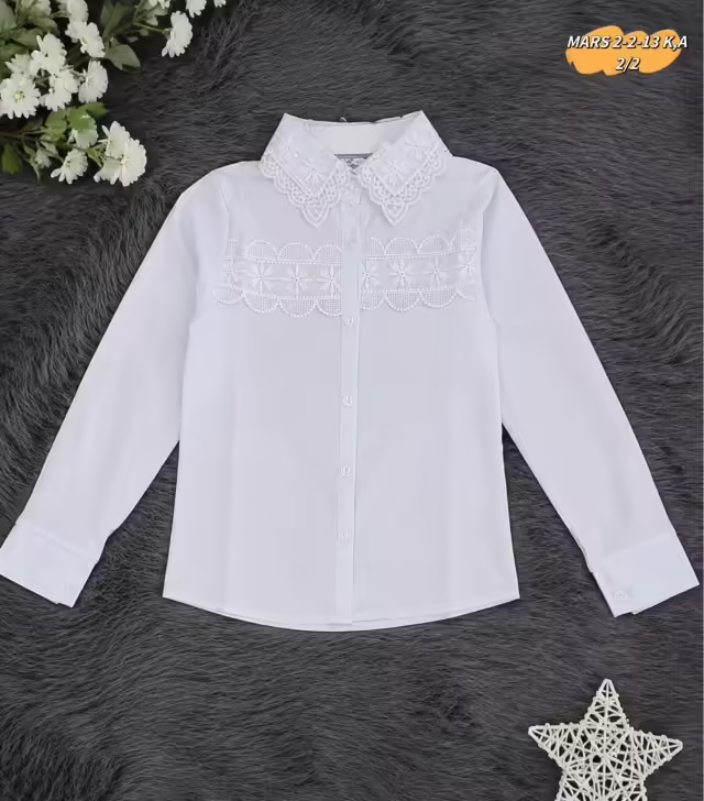 Хлопковые детские рубашки