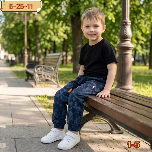 Хлопковые детские штаны