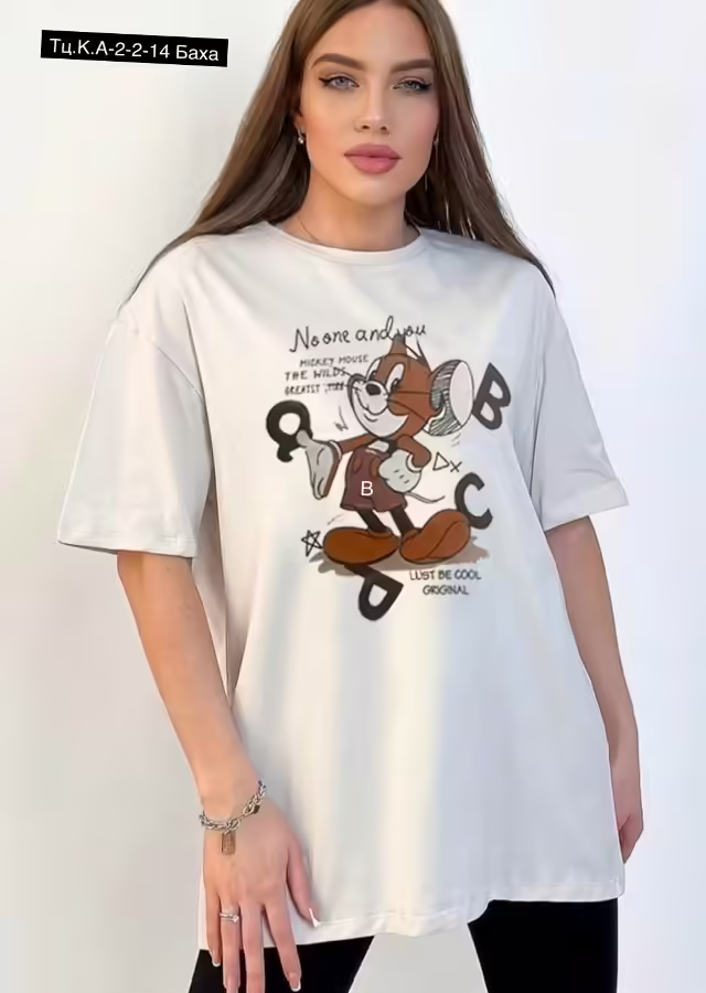 Хлопковые женские футболки