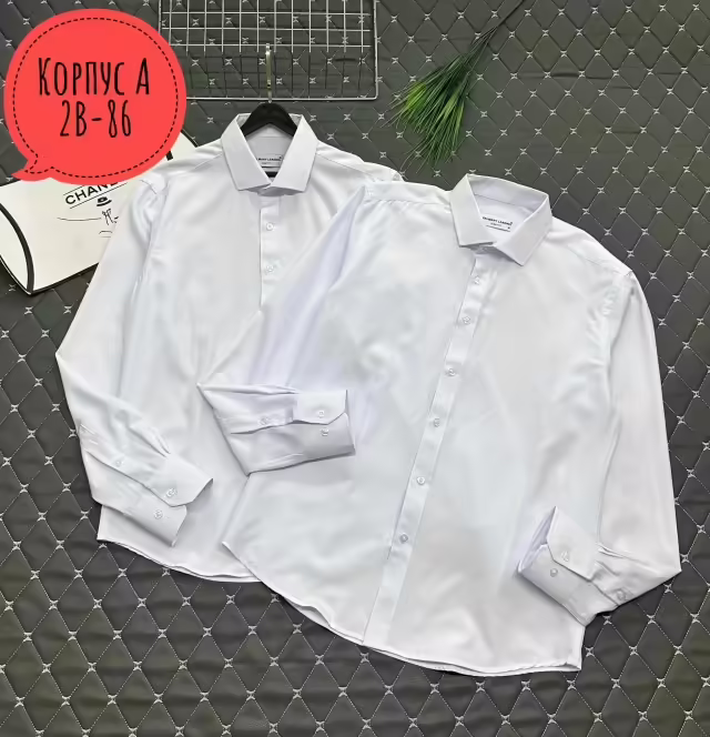 Школьные детские рубашки. фото 3