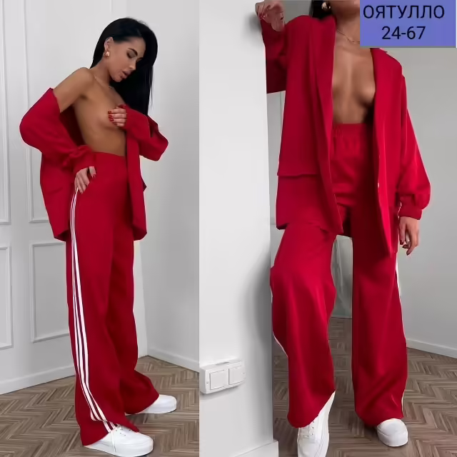 Модные женские костюмы двойки. фото 3