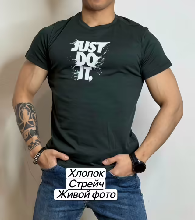 Хлопковые мужские футболки. фото 2