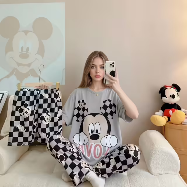 Женские пижамы 3 в 1