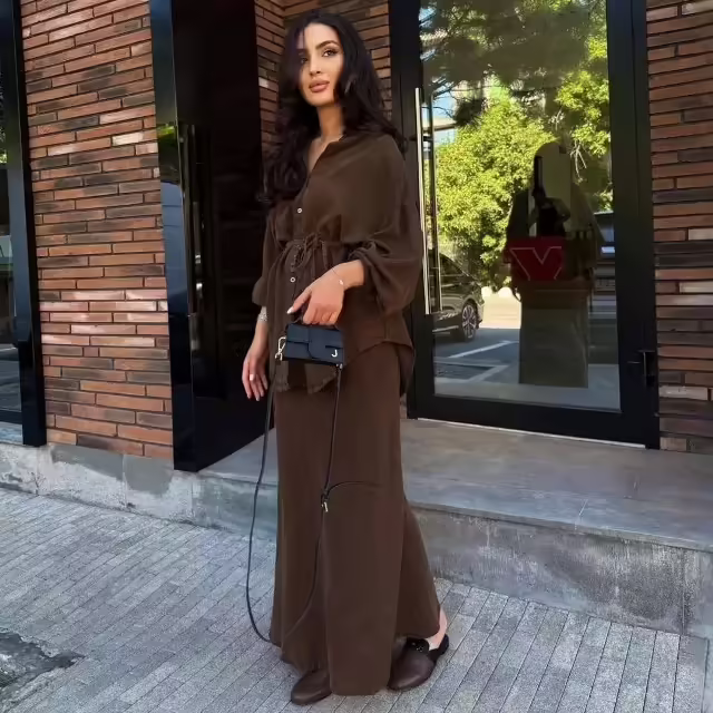 Нежные очаровательные женские костюмы двойки. фото 3