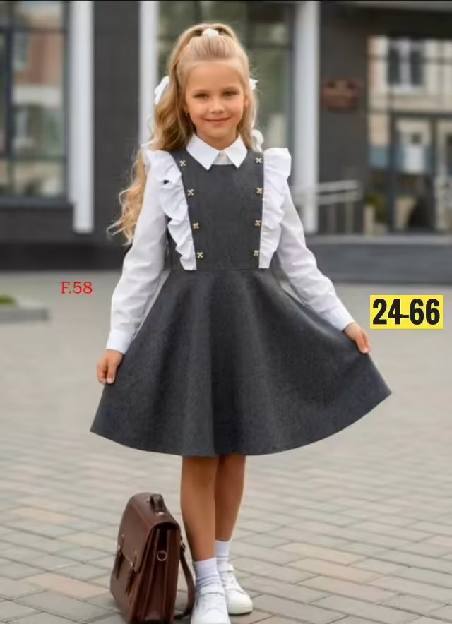 Школьные детские сарафаны. фото 3
