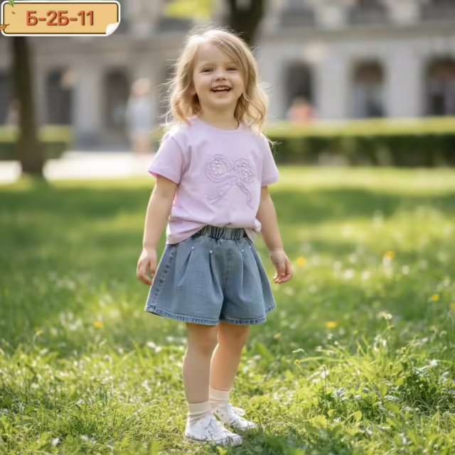 Джинсовые детские костюмы