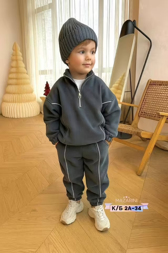 Двусторонние детские костюмы на флисе. фото 3