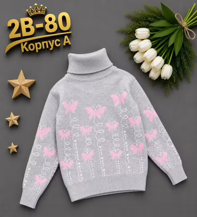 Детские водолазки. фото 3