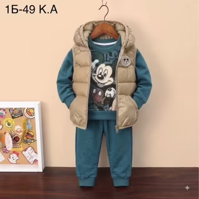 Хлопковые детские костюмы. фото 2