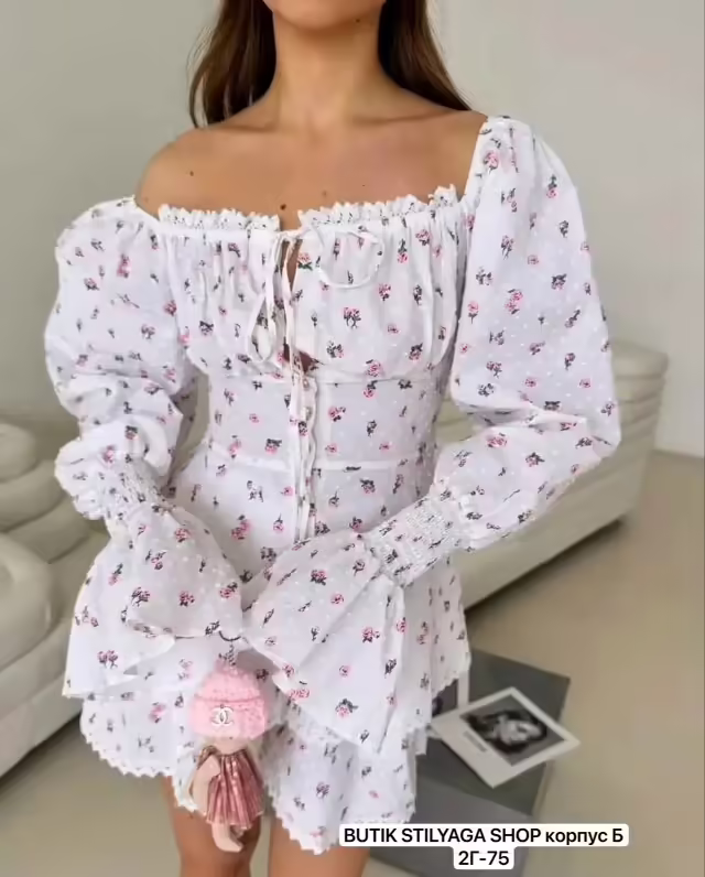 Летние идеальные стильные женские костюмы с шортами льна. фото 3