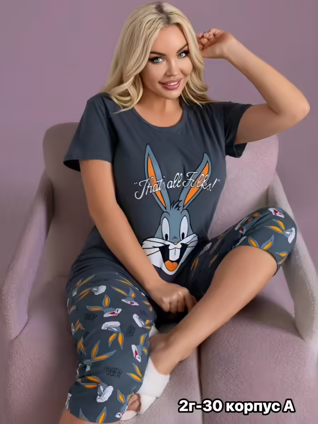 Хлопковые женские пижамы