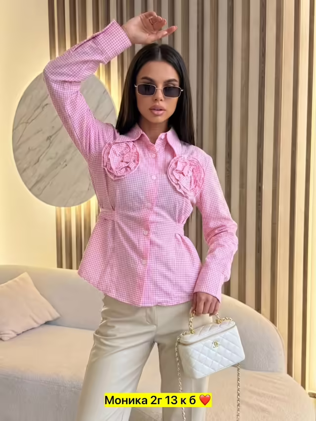 Хлопковые женские рубашки