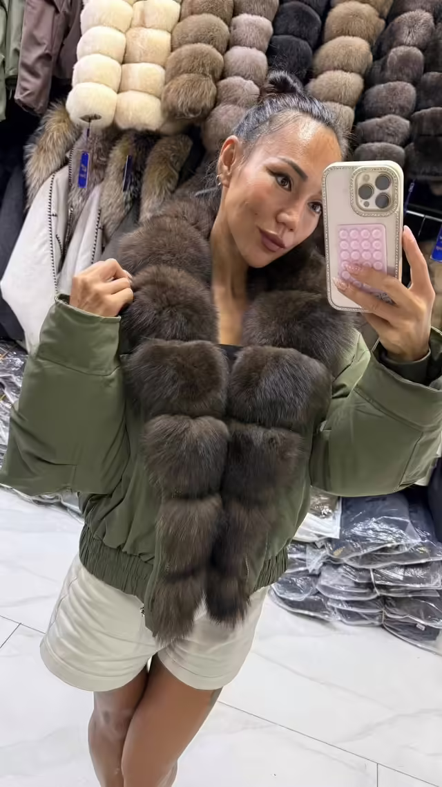 Люксовые женские бомберы