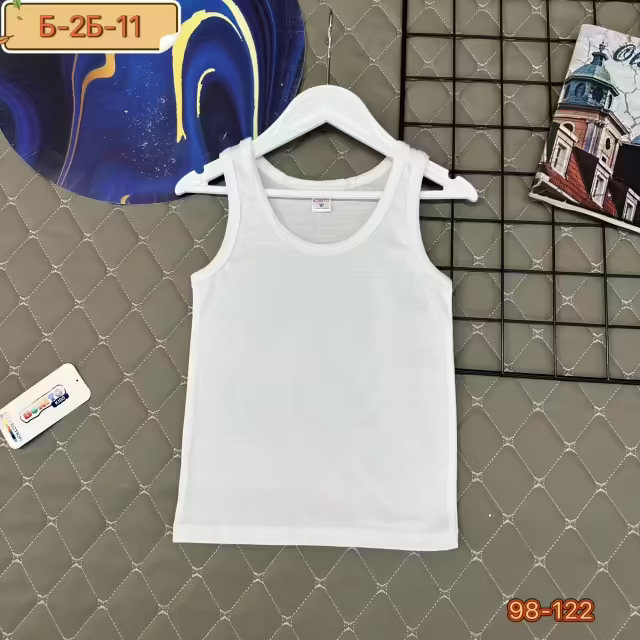 Хлопковые детские майки