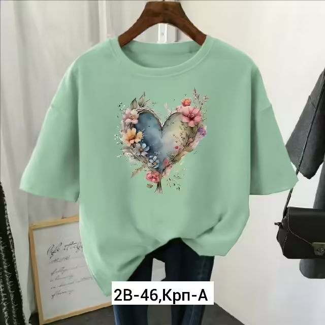 Хлопковые женские футболки
