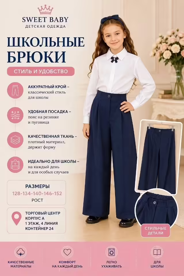 Детские брюки