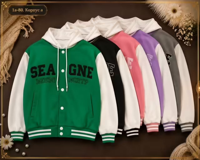 Хлопковые детские бомберы. фото 3