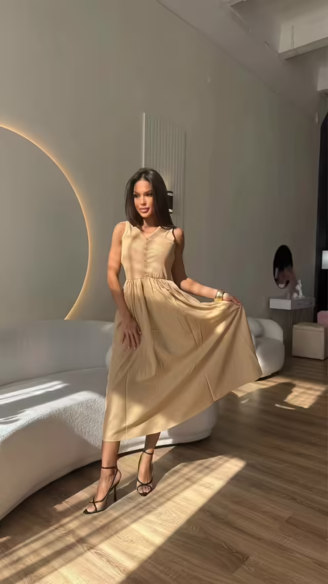 Хлопковые женские сарафаны