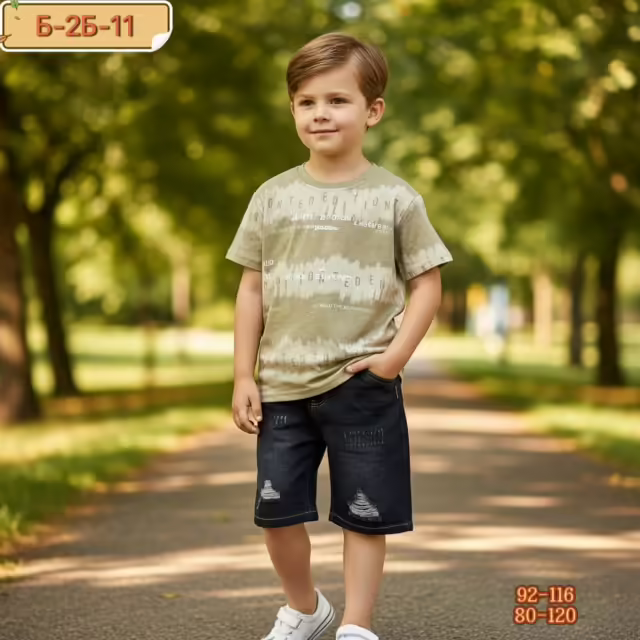 Хлопковые детские костюмы. фото 3
