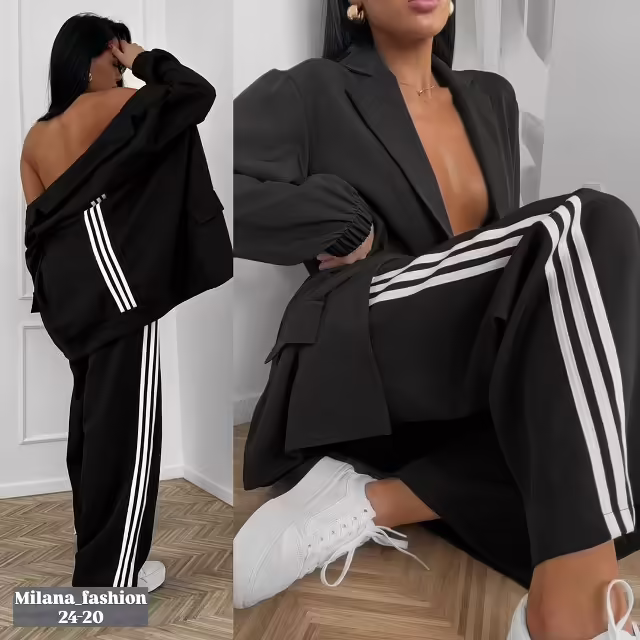 Модные женские костюмы двойки