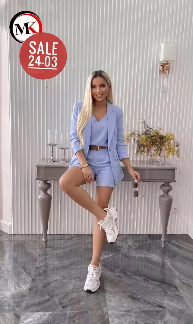 Элегантные женские костюмы льна