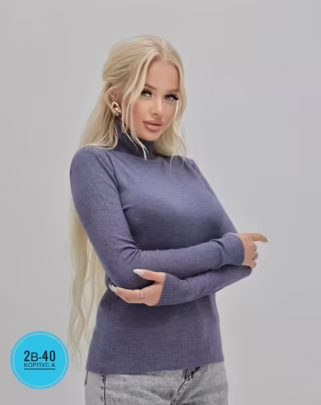 Кашемировые женские водолазки. фото 3