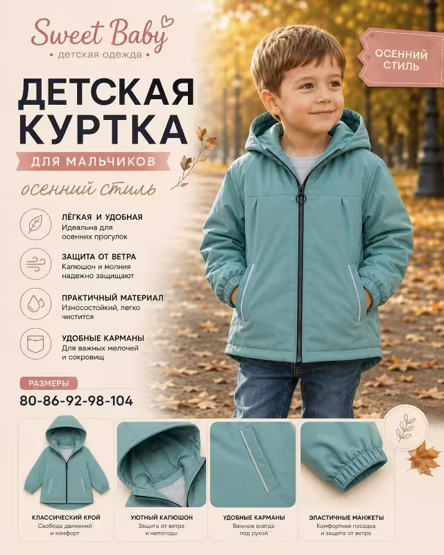 Детские куртки