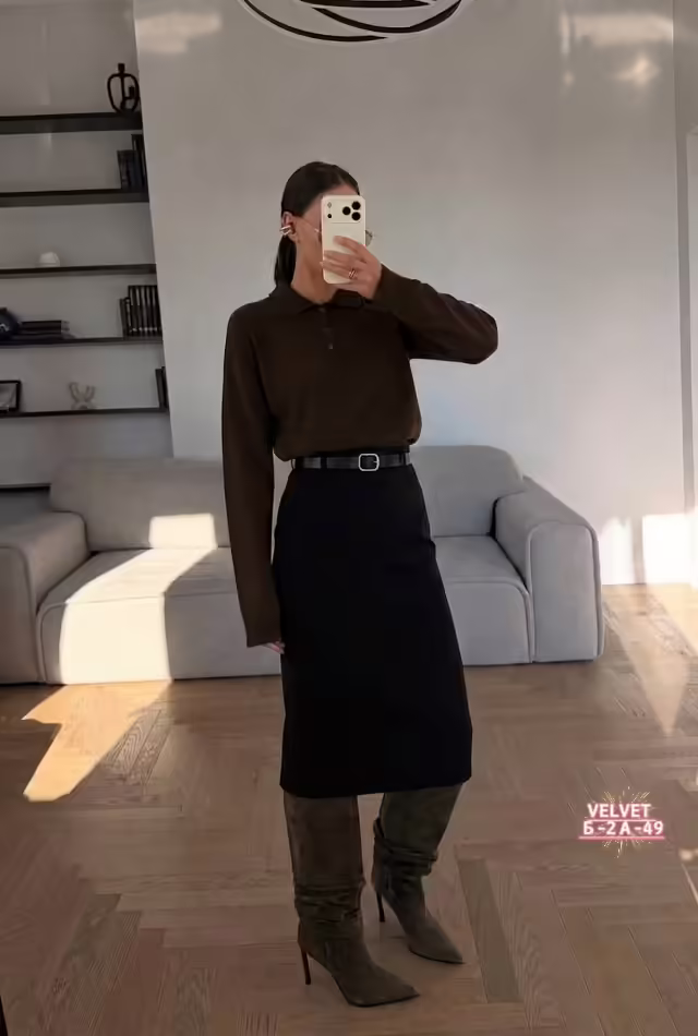Женственные классические женские юбки карандаш