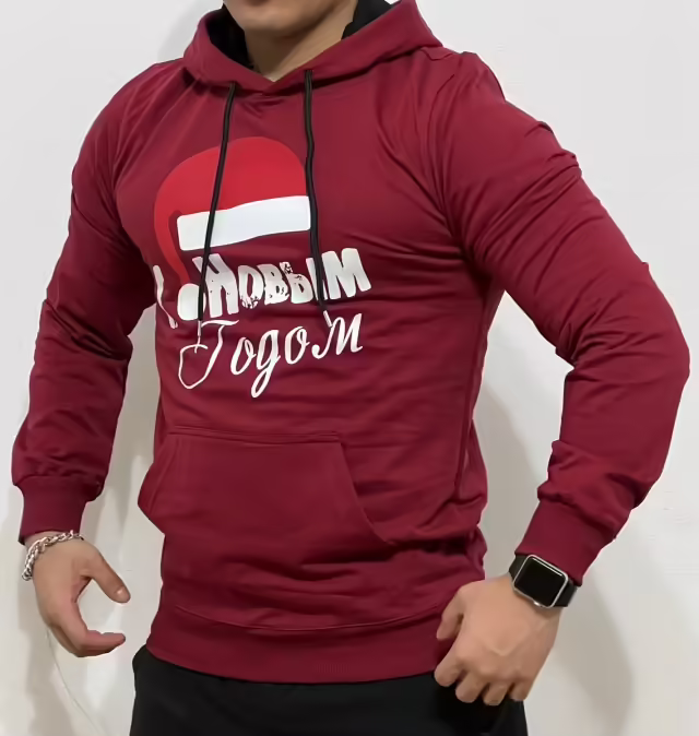Хлопковые мужские толстовки