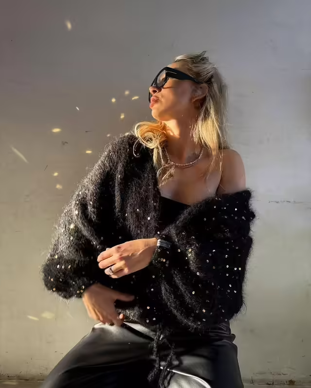 Вязаные женские кофты