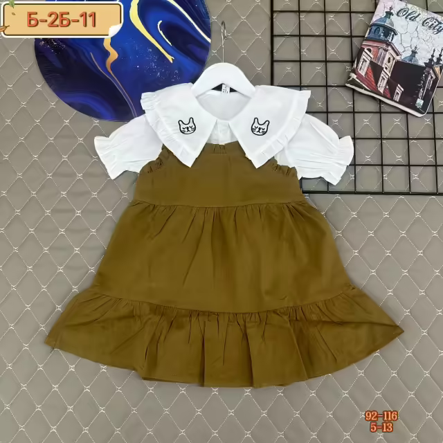 Хлопковые детские костюмы двойки