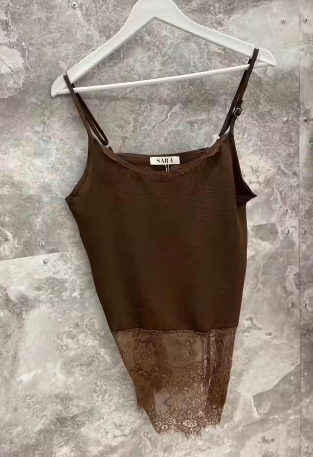 Женские майки с кружевом