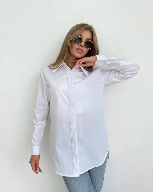 Модные женские рубашки. фото 3