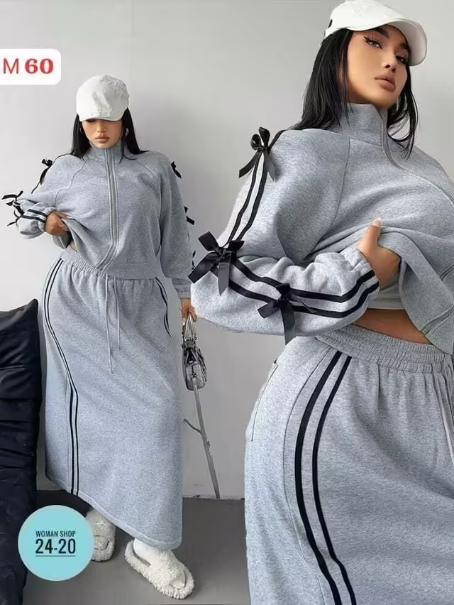 Отличные тёплые женские комплекты на флисе