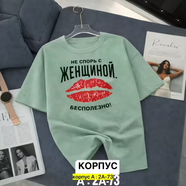 Хлопковые женские футболки