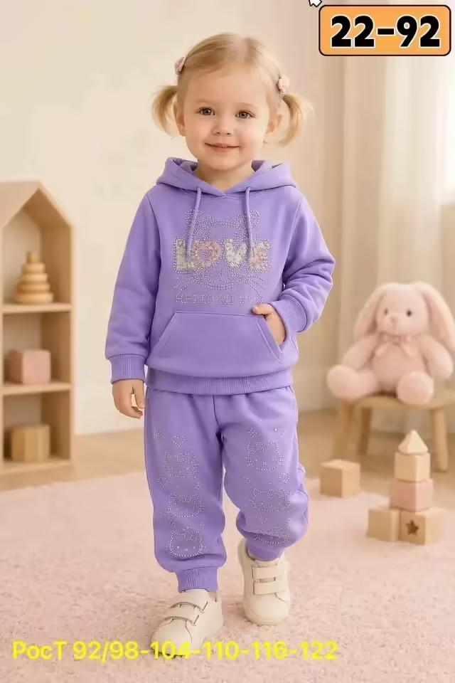 Хлопковые детские костюмы. фото 3