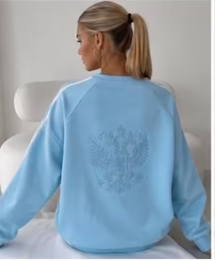 Нежные женские свитшоты оверсайз