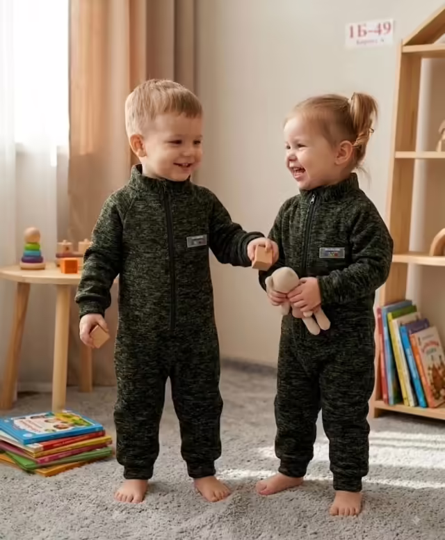 Детские комбинезоны