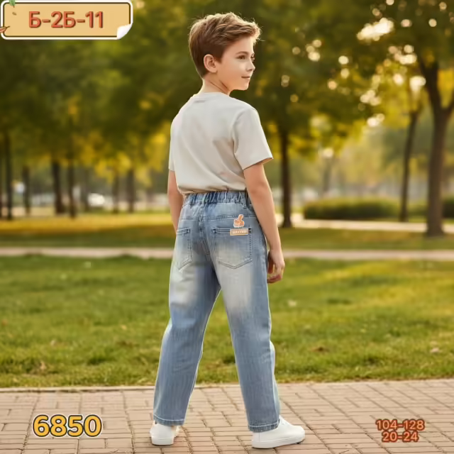 Джинсовые детские джинсы
