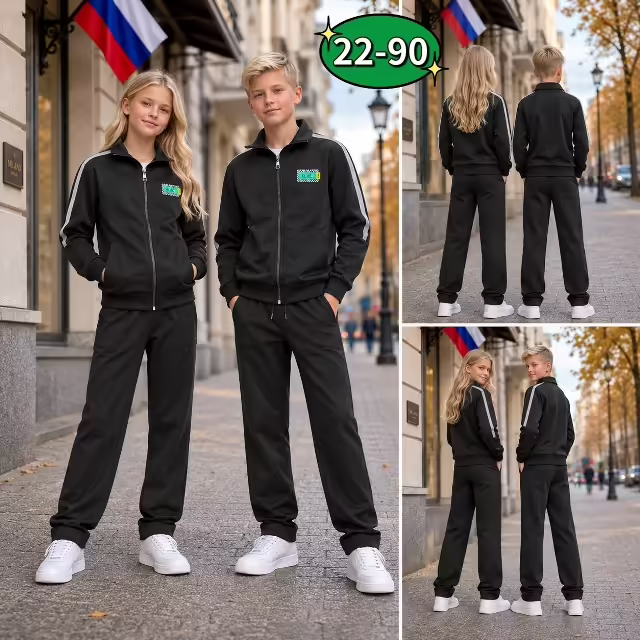 Хлопковые детские костюмы. фото 3