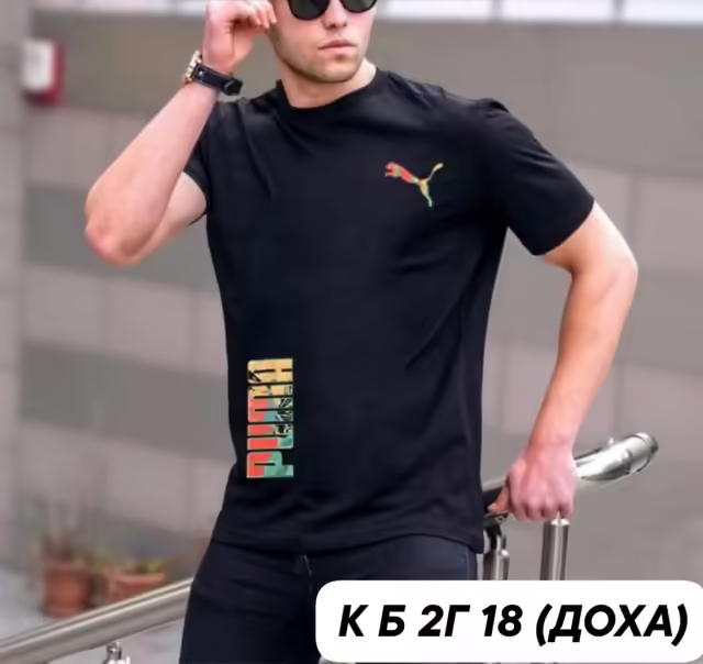 Хлопковые мужские футболки